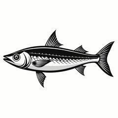 Herring Black Black silhouette