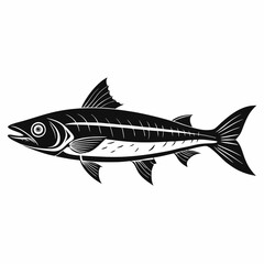 Herring Black Black silhouette