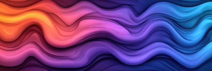 Dynamic swirls of vibrant colors blend seamlessly, creating a mesmerizing abstract pattern that captivates the eye.