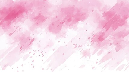 Soft pink watercolor background with gentle strokes and splashes. Perfect for creative designs and elegant presentations.