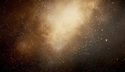 A grainy texture of light brown and dark black background with a single spotlight in the center, giving an impression that it is being cast by some distant stars or celestial bodies
