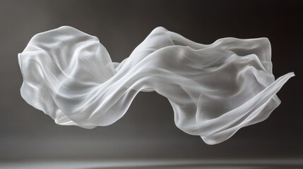 Cloth – Artistic Photo of Flowing Cloth Suspended in Midair Creating a Weightless Appearance