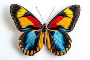 Fototapeta premium butterfly isolated on white background