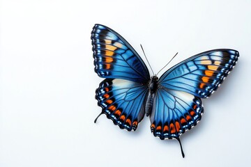 Fototapeta premium butterfly isolated on white background