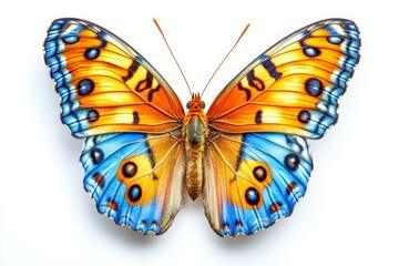 Fototapeta premium butterfly isolated on white background
