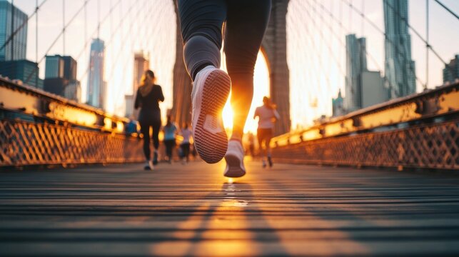 run running sneakers legs speed