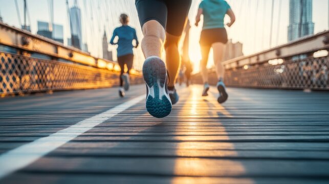 run running sneakers legs speed