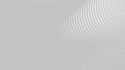 Gray curve line abstract background for backdrop or presentation