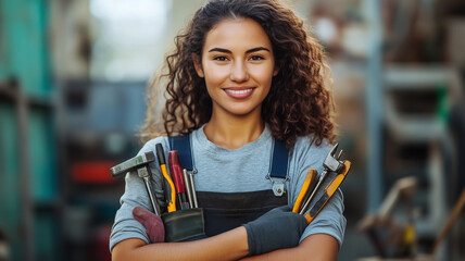 International workers' Day a proud worker in uniform