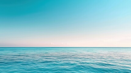 Fototapeta premium Tranquil Ocean Horizon