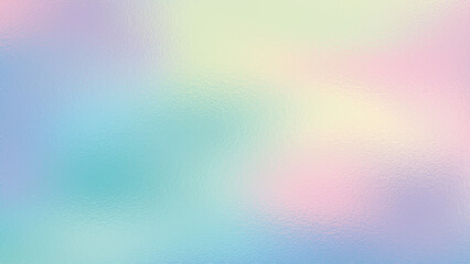 Abstract holographic foil texture background with glass effect, cmyk color, perfect for printing. Vector illustration