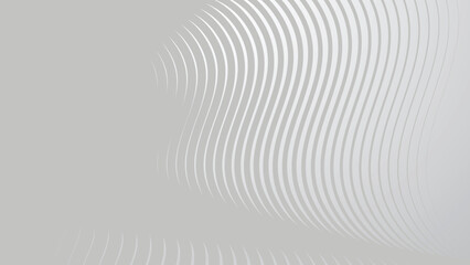 Gray curve line abstract background for backdrop or presentation
