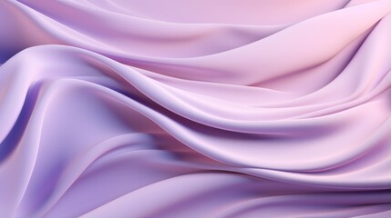 Obraz premium A soft, flowing purple fabric creates a beautiful abstract background. The smooth curves and gentle folds evoke a sense of elegance and tranquility.