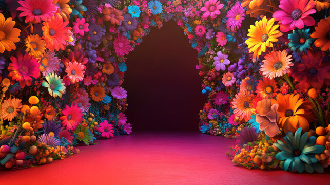 Floral Archway.