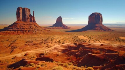 Naklejka premium Monument Valley National Park