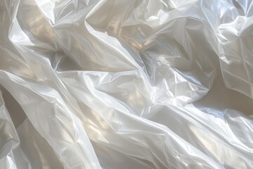 Obraz premium Abstract White Plastic Texture Background.