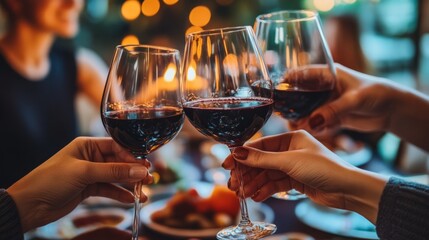 Friendsgiving Cheers: Wine Toasts & Festive Fun with Loved Ones