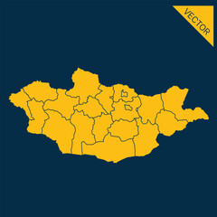 Mongolia map