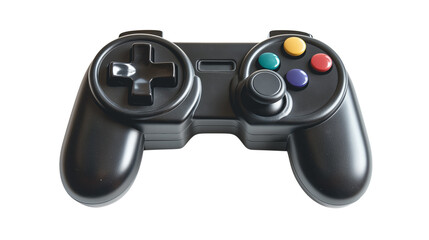 Video game controller isolated.