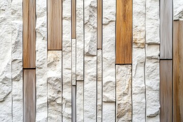 Close-up of a wall featuring several wooden planks.