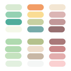 Obraz premium Abstract color palette guide 