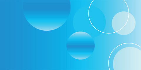 Abstract geometric background gradient soft light blue bokeh for Graphic Business background hitech technology digital design illustration web template
