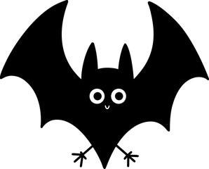 Hand Drawn Bat Halloween