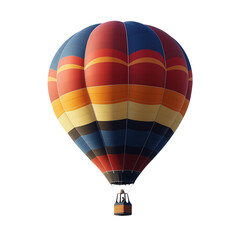 Naklejka premium Colorful hot air balloon.