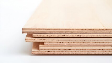 Cross-section of plywood used in construction, highlighting durability and structural strength plywood industry, durability