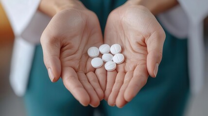 Hands holding fertility medications and a treatment plan, symbolizing the challenges ahead infertility, medication