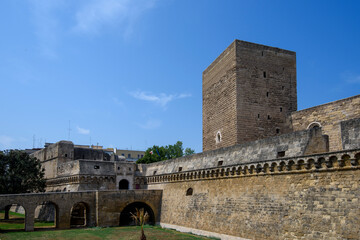 Fototapeta premium Norman Swabian Castle, Bari, Puglia, Italy
