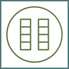 Pause Button Icon Design