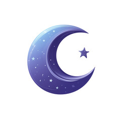 crescent moon and stars transparent background