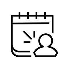 Obraz premium calendar with user mark