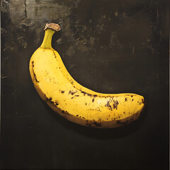 watercolor illustrations of yellow bananas in isolated on transparent background