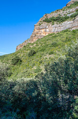 Rocky landscape in Sierra de Guara Natural Park, Spain