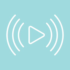 Streaming Icon Design