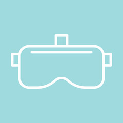 Virtual Reality Headset Icon Design