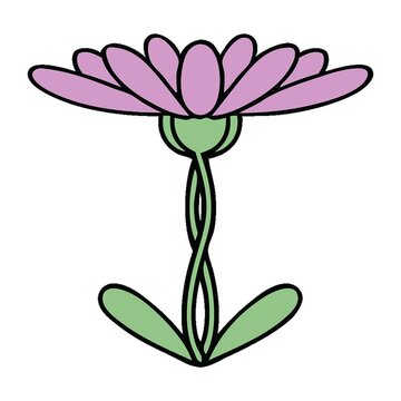 cute cartoon of a flower