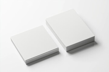Fototapeta premium Business Card Mockup on Isolated Background created with Generative AI