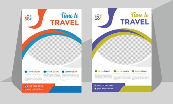Travel Flyer design a4 size
