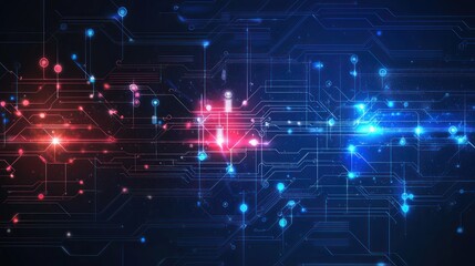 Naklejka premium abstract technology communication concept vector background