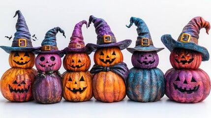 Jack-o-lantern: A spooky Halloween pumpkin smile .