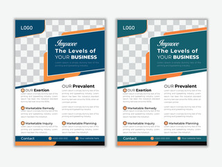 company flyer design template premium,  Professional And Creative Corporate Business Flyer Design Template ,    Business flyer design template vector image