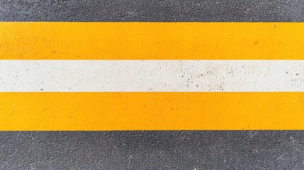 Fototapeta premium A close-up of a worn-out pedestrian crossing with faded paint, against a gritty urban pavement background pedestrian crossing, gritty, street ground