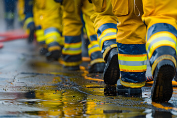 Fire departments and emergency response teams will conduct disaster preparedness drills.