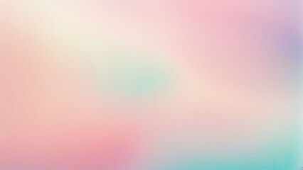 Obraz premium A soft abstract background featuring smooth pastel waves of pink, purple, and blue. The flowing gradient design creates a calm, dreamy effect, perfect for presentations, web design, and branding.