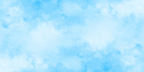 gradient light white sky background with fluffy clouds .Nature landscape in environment day horizon skyline view .cloudy in sunshine calm bright winter air background .