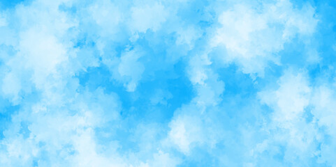 gradient light white sky background with fluffy clouds .Nature landscape in environment day horizon skyline view .cloudy in sunshine calm bright winter air background .