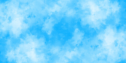 gradient light white sky background with fluffy clouds .Nature landscape in environment day horizon skyline view .cloudy in sunshine calm bright winter air background .